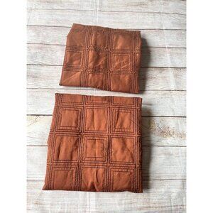 Studio Brown Pillow Cover 26”x26”- Set of 2